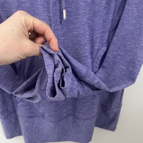 PrAna Women’s Ember Sweatshirt Cowl Neck Size‎ M Purple - Picture 5 of 8